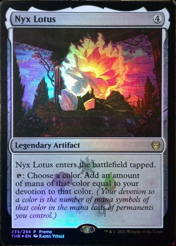 Nyx Lotus [Resale Promos] | Exor Games Truro