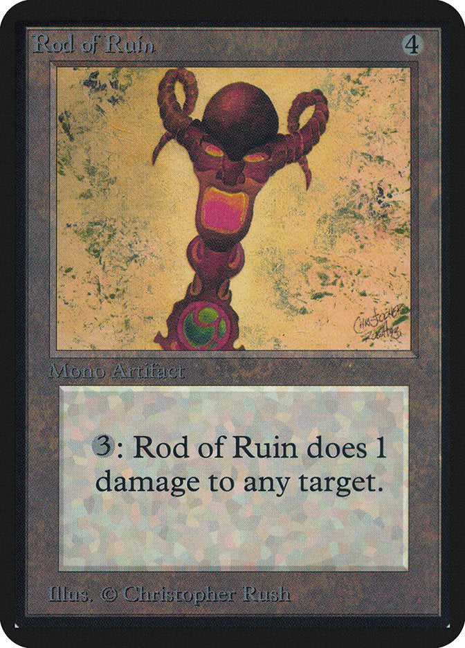 Rod of Ruin [Alpha Edition] | Exor Games Truro