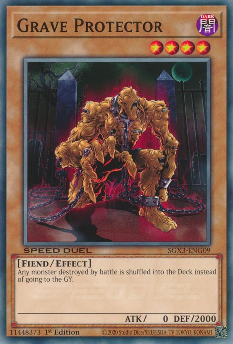 Grave Protector [SGX3-ENG09] Common | Exor Games Truro