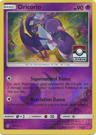 Oricorio (56/145) (League Promo) [Sun & Moon: Guardians Rising] | Exor Games Truro