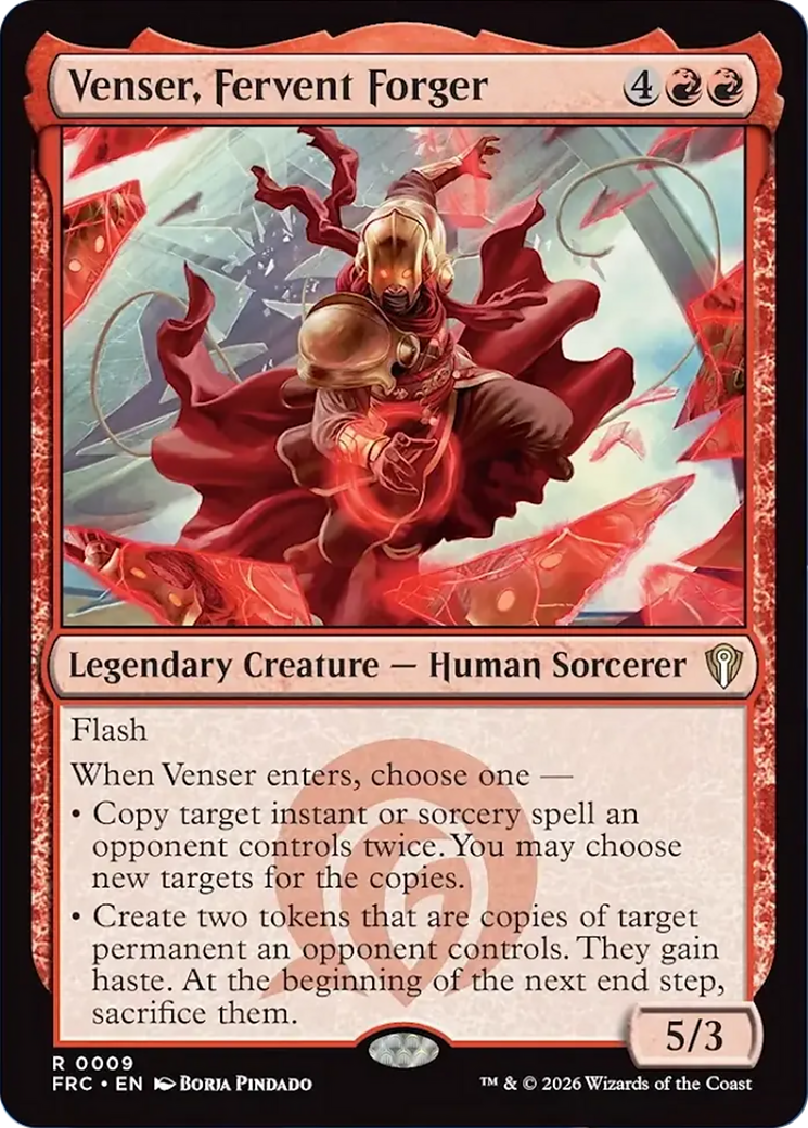 Venser, Fervent Forger [Reality Fracture Commander] | Exor Games Truro