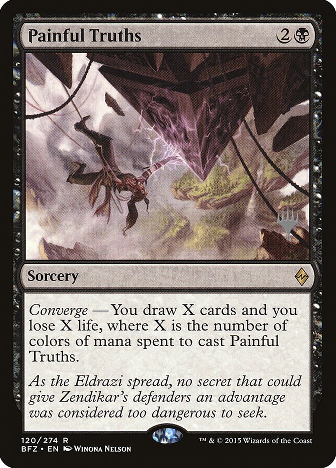 Painful Truths (Promo Pack) [Battle for Zendikar Promos] | Exor Games Truro