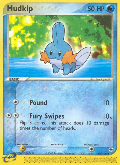 Mudkip (60/109) [EX: Ruby & Sapphire] | Exor Games Truro