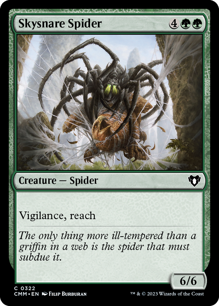Skysnare Spider [Commander Masters] | Exor Games Truro