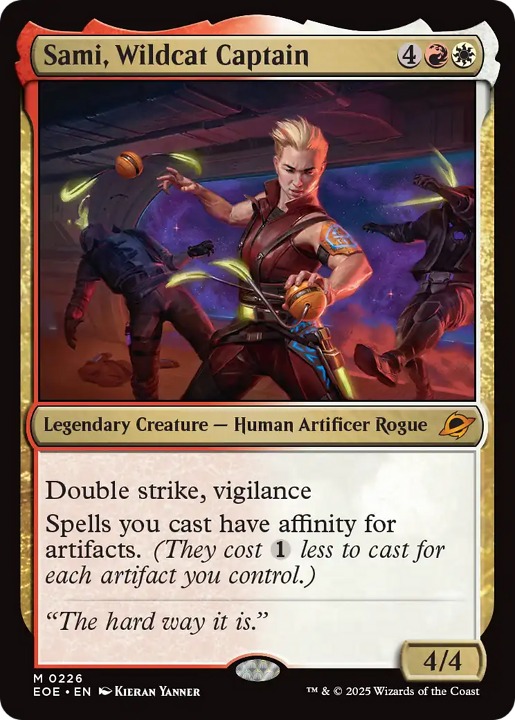 Sami, Wildcat Captain [Edge of Eternities] | Exor Games Truro