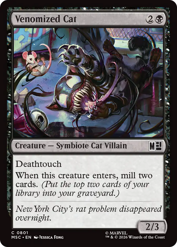 Venomized Cat [Marvel Super Heroes Commander] | Exor Games Truro