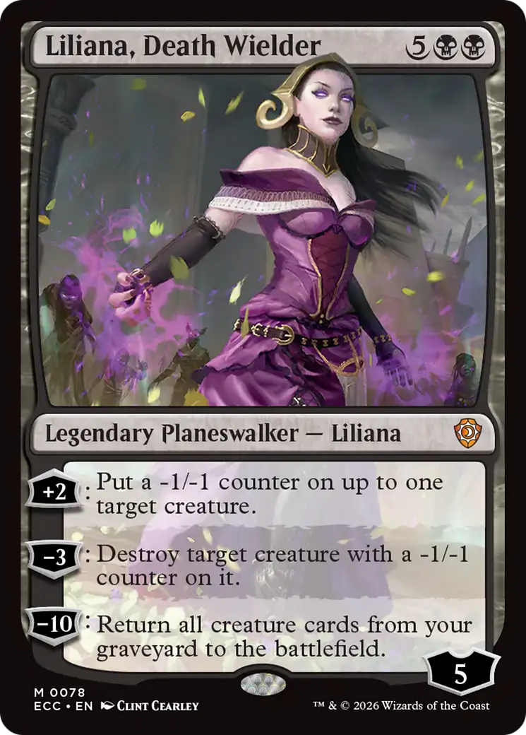 Liliana, Death Wielder [Lorwyn Eclipsed Commander] | Exor Games Truro