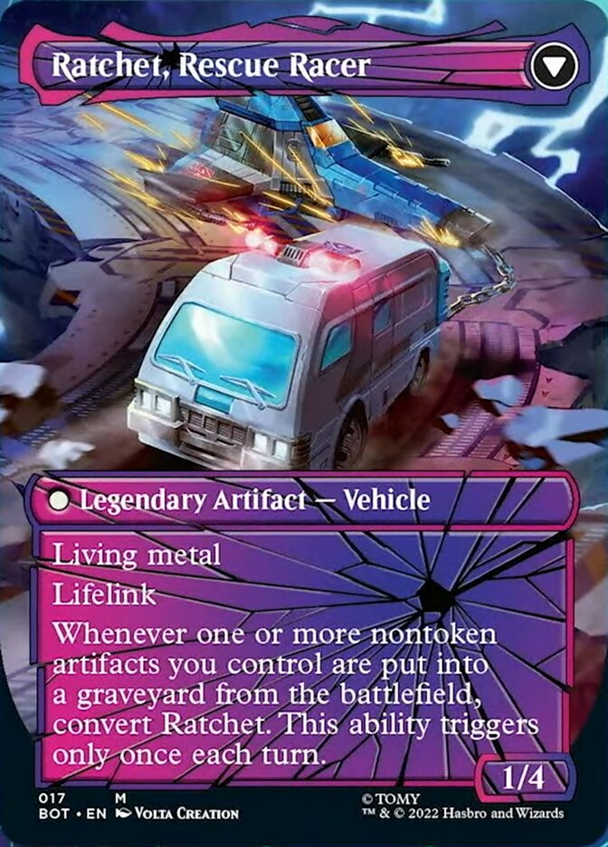 Ratchet, Field Medic // Ratchet, Rescue Racer (Shattered Glass) [Transformers] | Exor Games Truro
