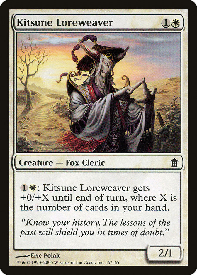 Kitsune Loreweaver [Saviors of Kamigawa] | Exor Games Truro