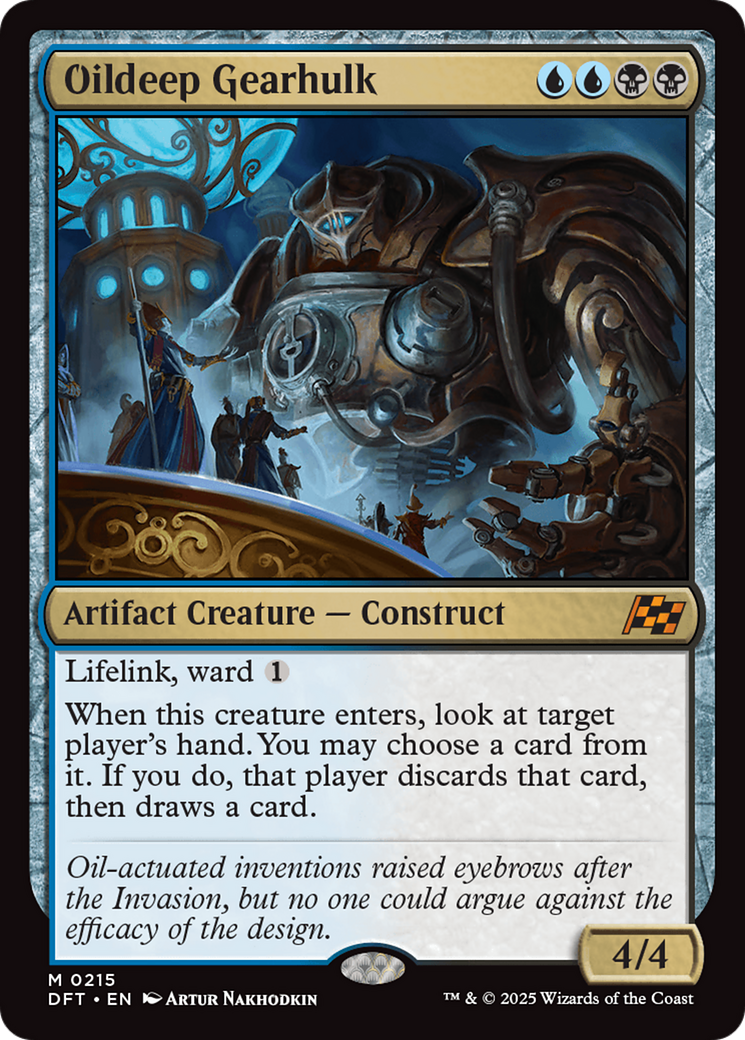 Oildeep Gearhulk [Aetherdrift] | Exor Games Truro