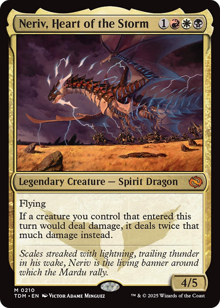 Neriv, Heart of the Storm [Tarkir: Dragonstorm] | Exor Games Truro