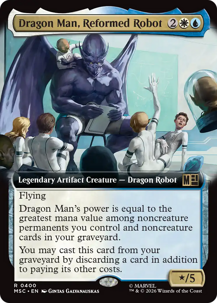 Dragon Man, Reformed Robot (Extended Art) [Marvel Super Heroes Commander] | Exor Games Truro