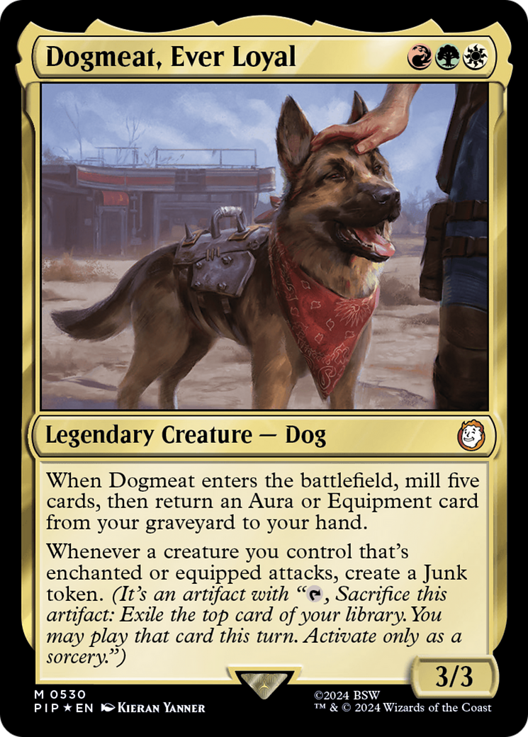 Dogmeat, Ever Loyal (Surge Foil) [Fallout] | Exor Games Truro