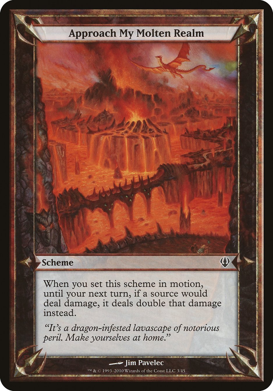 Approach My Molten Realm (Schemes) [Archenemy Schemes] | Exor Games Truro