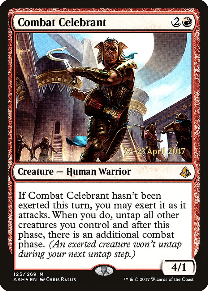 Combat Celebrant [Amonkhet Prerelease Promos] | Exor Games Truro