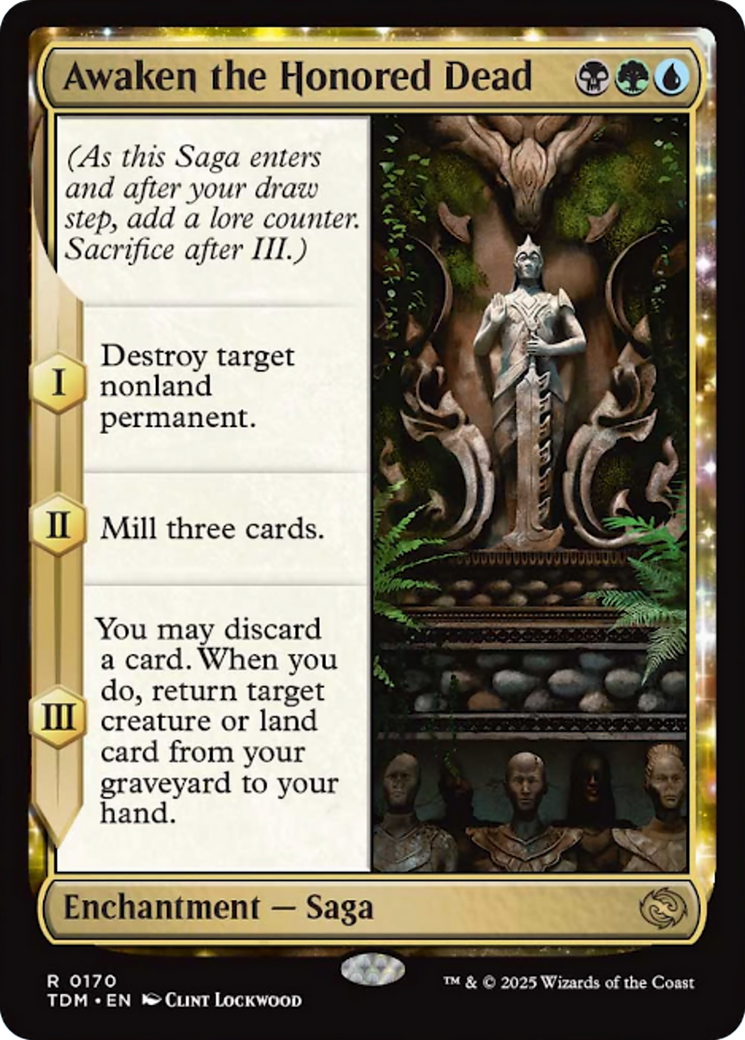 Awaken the Honored Dead [Tarkir: Dragonstorm] | Exor Games Truro