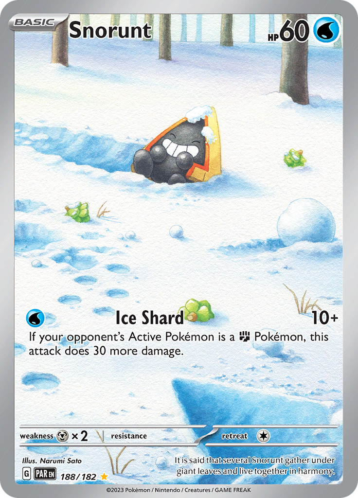 Snorunt (188/182) [Scarlet & Violet: Paradox Rift] | Exor Games Truro
