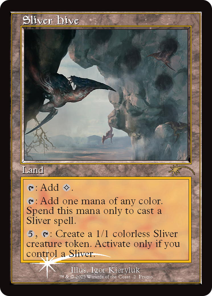 Sliver Hive (Retro Frame) [Secret Lair Drop Series] | Exor Games Truro