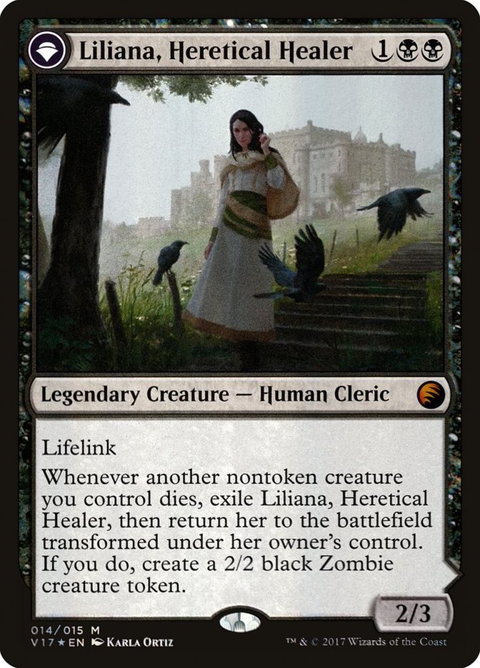 Liliana, Heretical Healer // Liliana, Defiant Necromancer [From the Vault: Transform] | Exor Games Truro