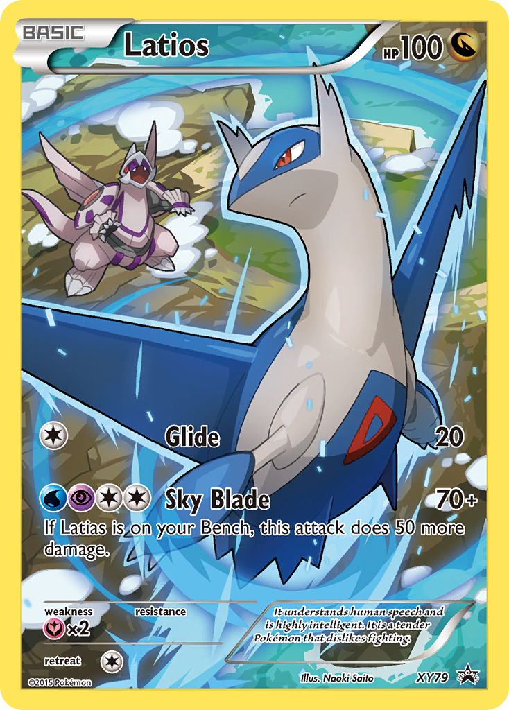 Latios (XY79) (Full Art Promo) [XY: Black Star Promos] | Exor Games Truro