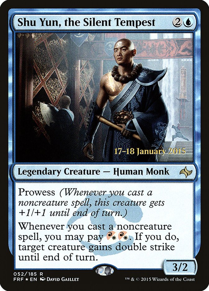 Shu Yun, the Silent Tempest [Fate Reforged Prerelease Promos] | Exor Games Truro