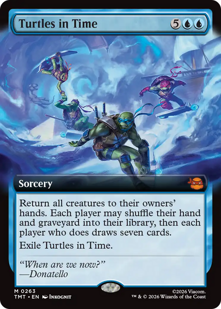 Turtles in Time (Extended Art) [Teenage Mutant Ninja Turtles] | Exor Games Truro