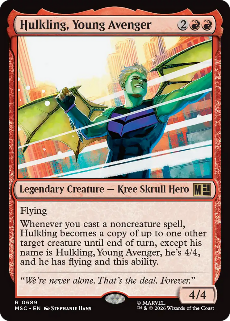 Hulkling, Young Avenger [Marvel Super Heroes Commander] | Exor Games Truro