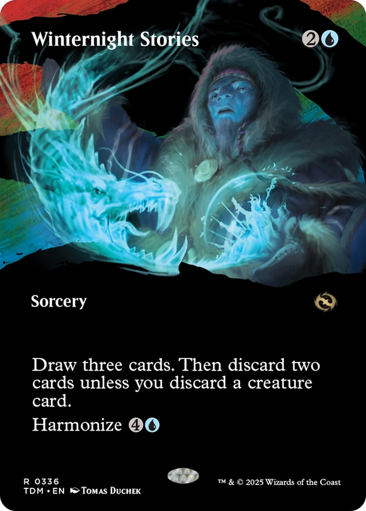 Winternight Stories (Borderless) [Tarkir: Dragonstorm] | Exor Games Truro