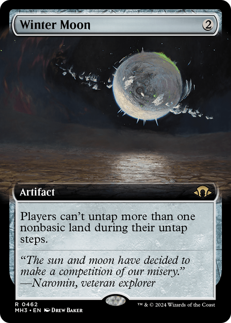 Winter Moon (Extended Art) [Modern Horizons 3] | Exor Games Truro