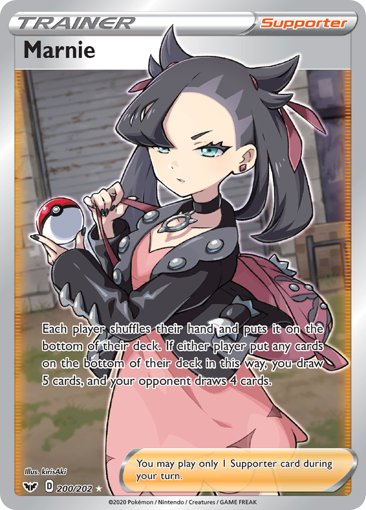 Marnie (200/202) [Sword & Shield: Base Set] | Exor Games Truro