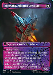 Blitzwing, Cruel Tormentor // Blitzwing, Adaptive Assailant (Shattered Glass) [Transformers] | Exor Games Truro