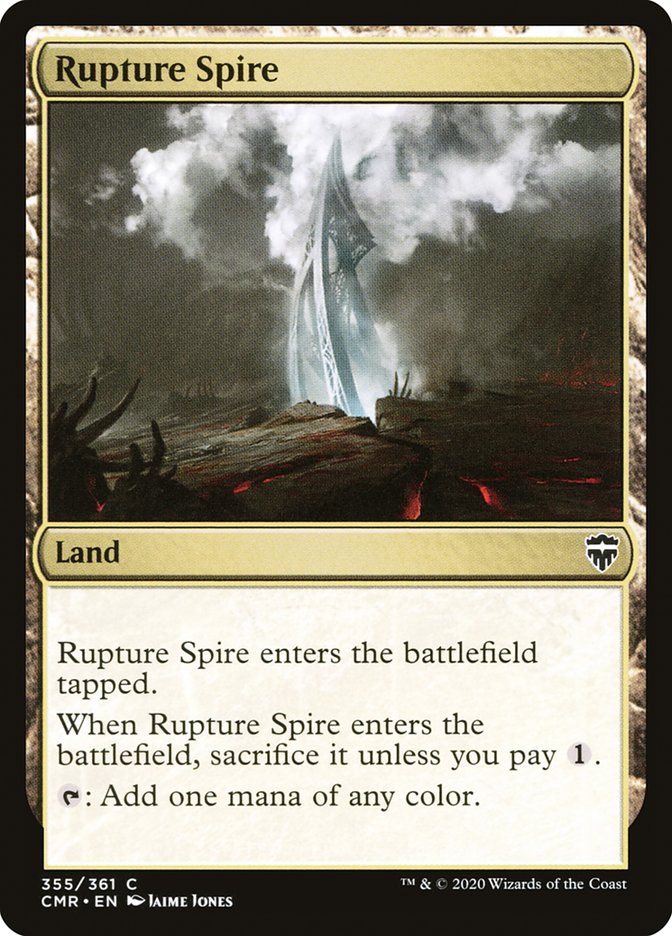 Rupture Spire (355) [Commander Legends] | Exor Games Truro