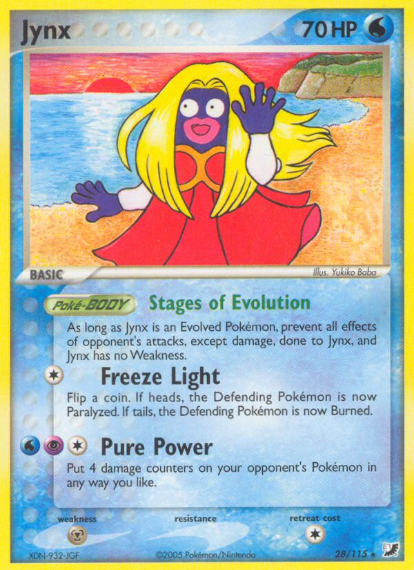 Jynx (28/115) [EX: Unseen Forces] | Exor Games Truro