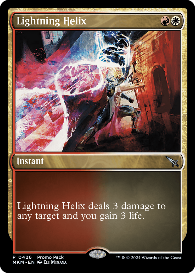 Lightning Helix (Promo Pack) [Murders at Karlov Manor Promos] | Exor Games Truro