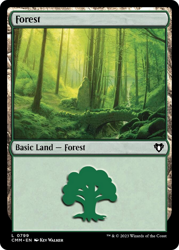 Forest (799) [Commander Masters] | Exor Games Truro