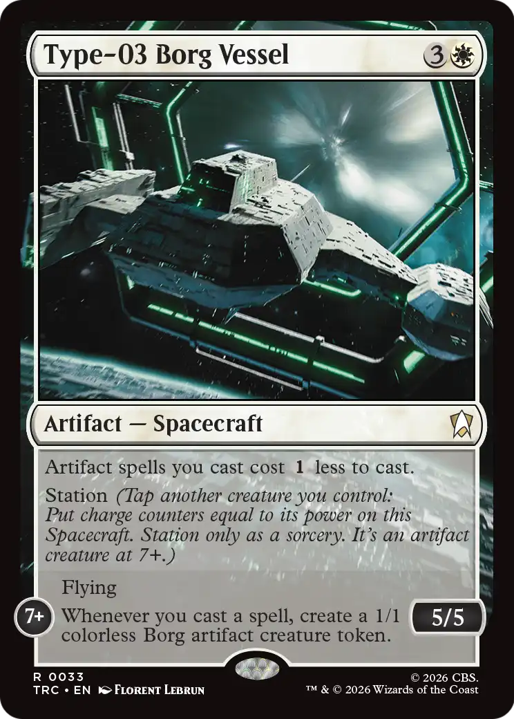 Type-03 Borg Vessel [Star Trek Commander] | Exor Games Truro