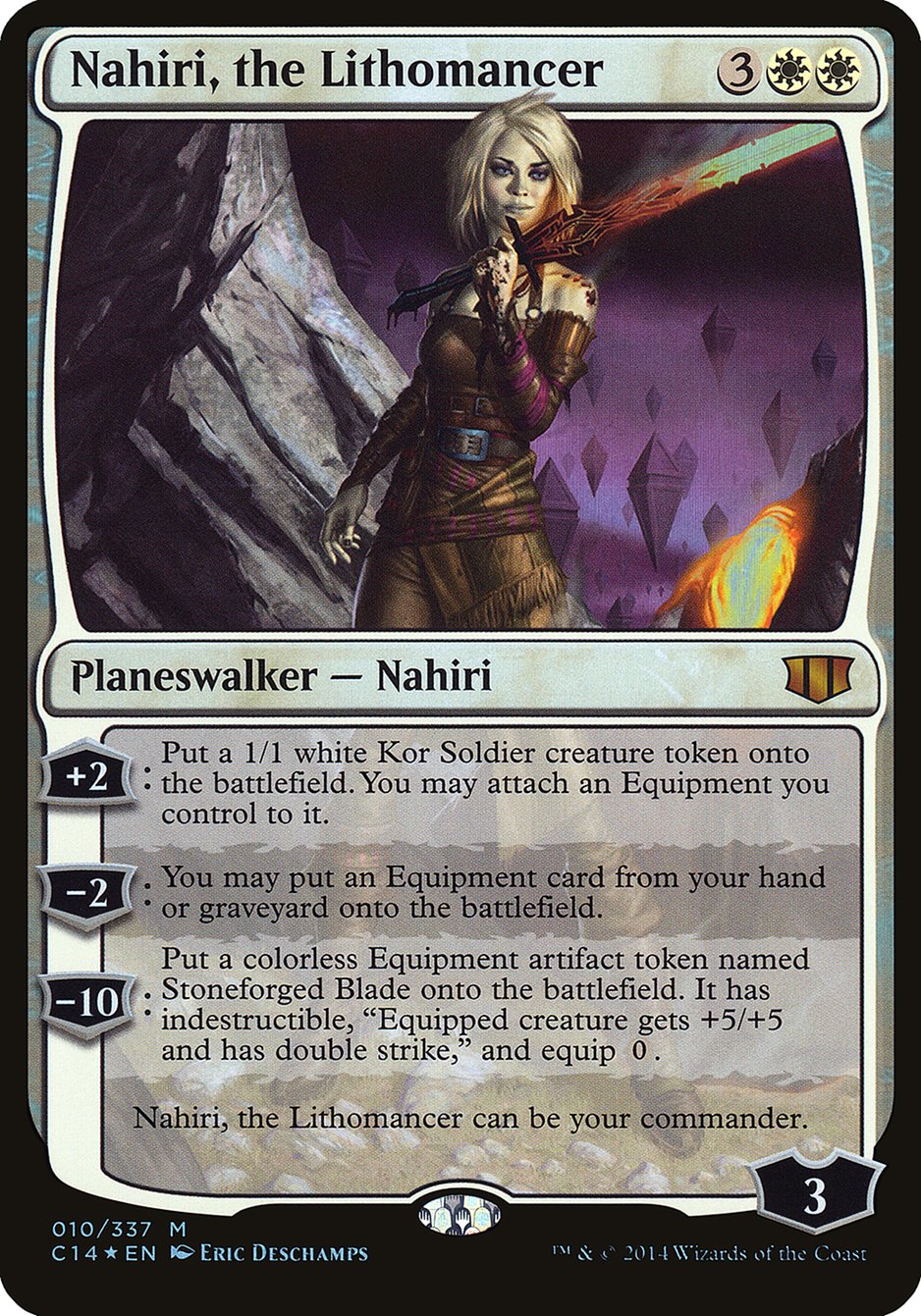 Nahiri, the Lithomancer (Oversized) [Commander 2014 Oversized] | Exor Games Truro