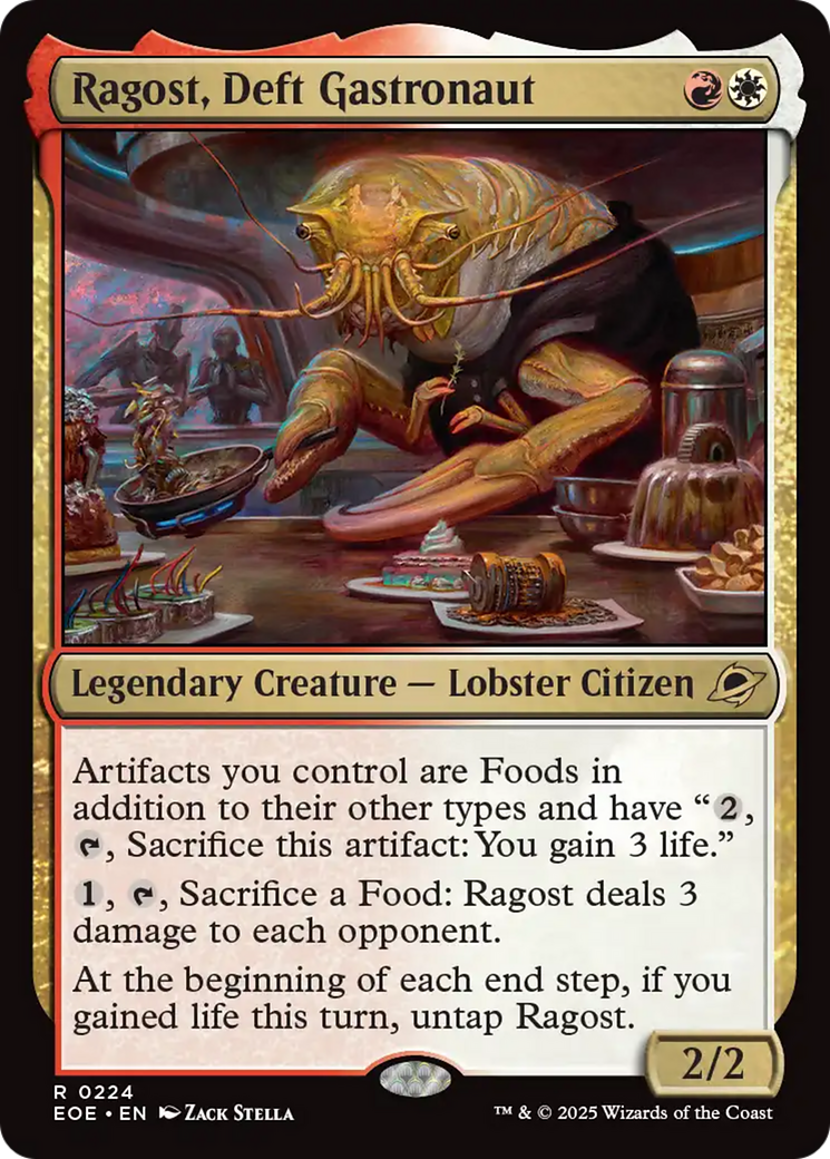 Ragost, Deft Gastronaut [Edge of Eternities] | Exor Games Truro