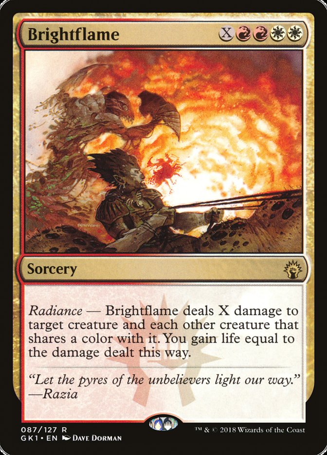 Brightflame [Guilds of Ravnica Guild Kit] | Exor Games Truro