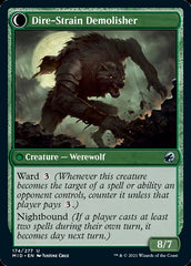 Burly Breaker // Dire-Strain Demolisher [Innistrad: Midnight Hunt] | Exor Games Truro