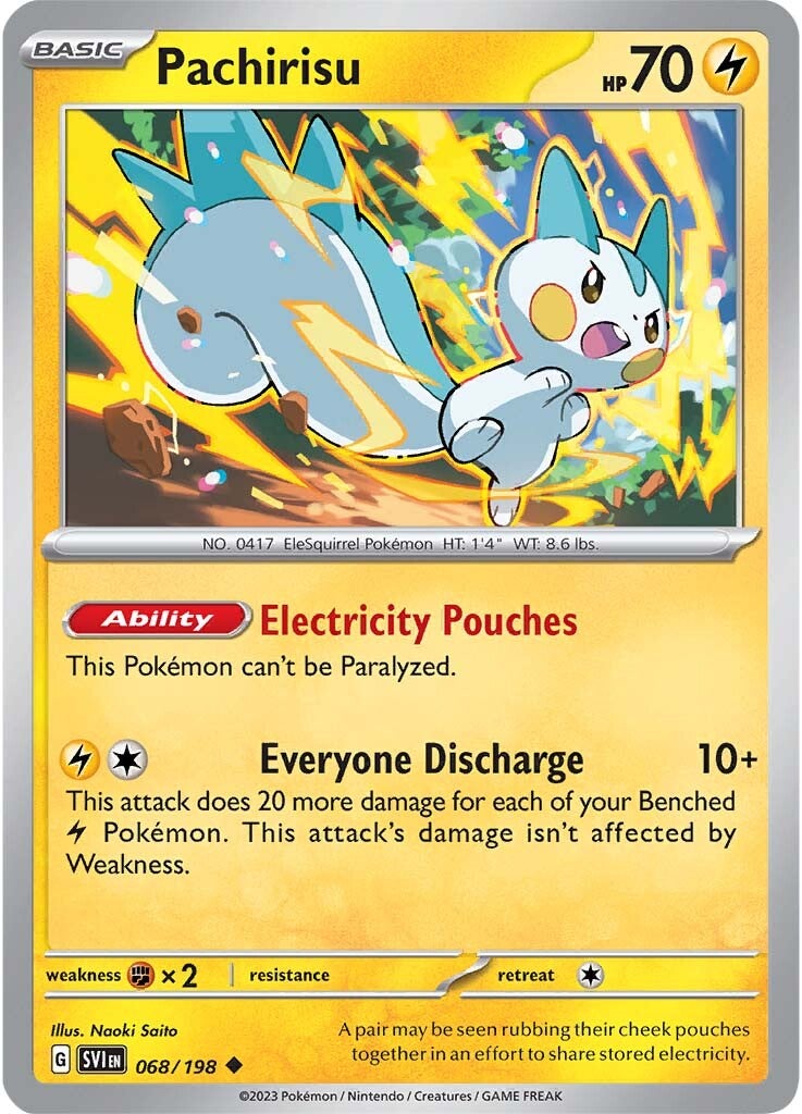 Pachirisu (068/198) [Scarlet & Violet: Base Set] | Exor Games Truro