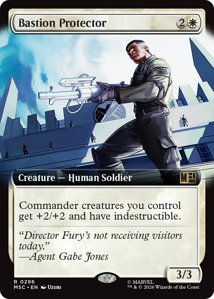 Bastion Protector (Extended Art) [Marvel Super Heroes Commander] | Exor Games Truro