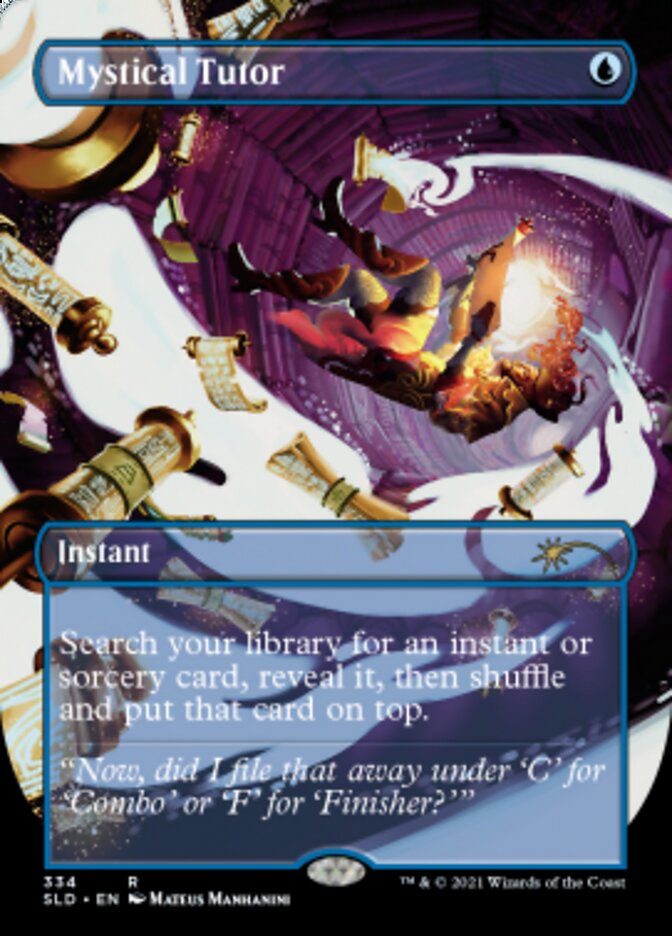 Mystical Tutor (Borderless) [Secret Lair Drop Series] | Exor Games Truro