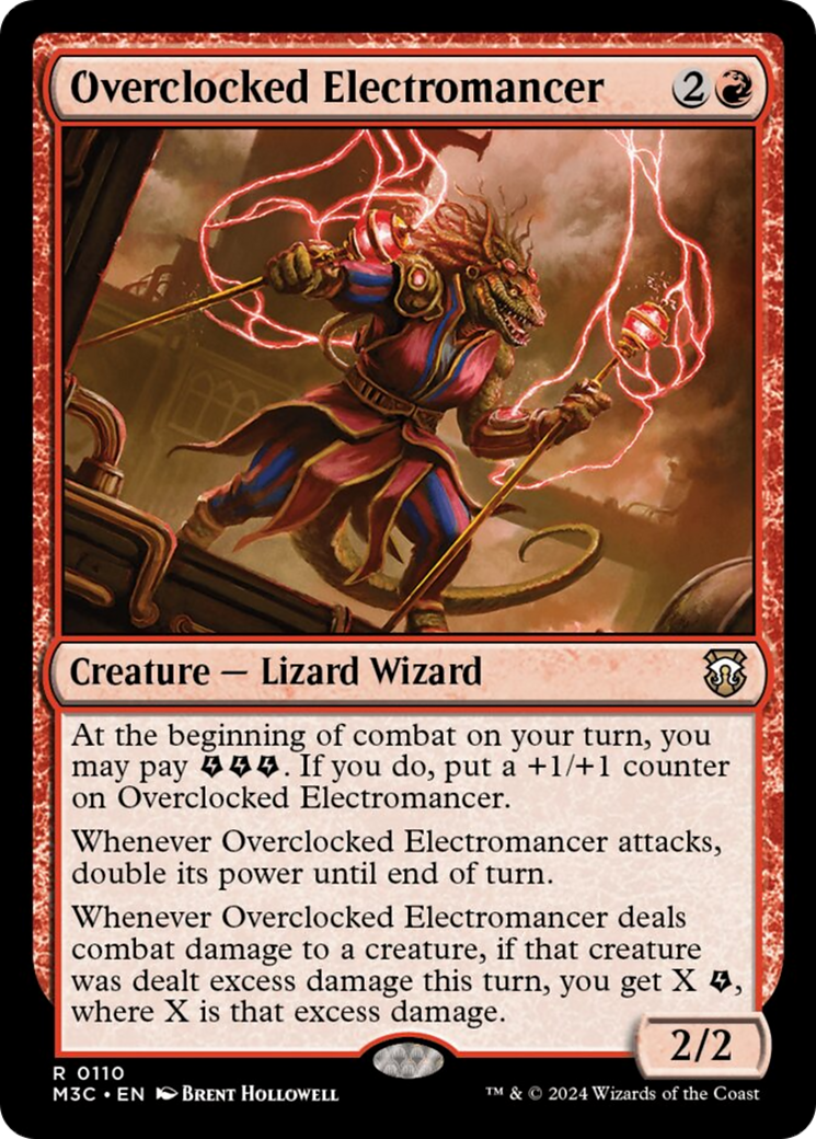 Overclocked Electromancer [Modern Horizons 3 Commander] | Exor Games Truro