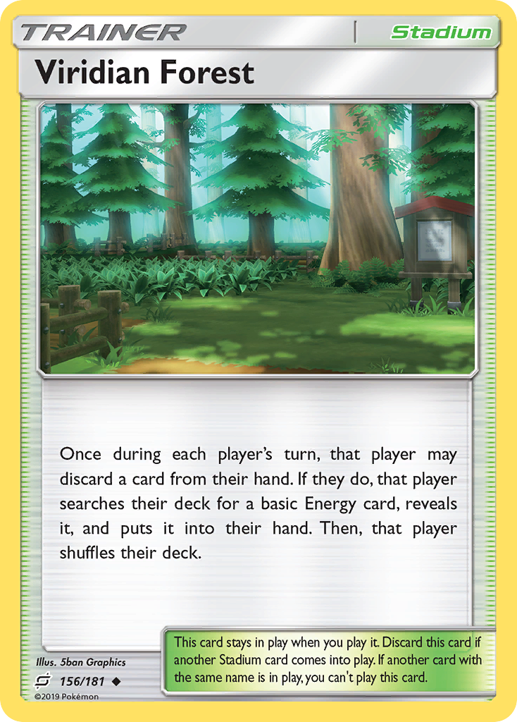 Viridian Forest (156/181) [Sun & Moon: Team Up] | Exor Games Truro