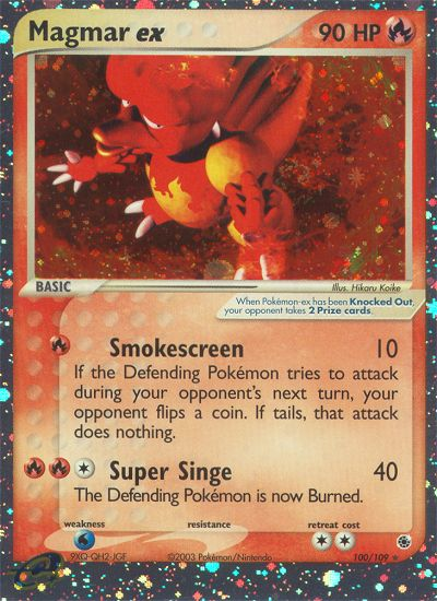 Magmar ex (100/109) [EX: Ruby & Sapphire] | Exor Games Truro