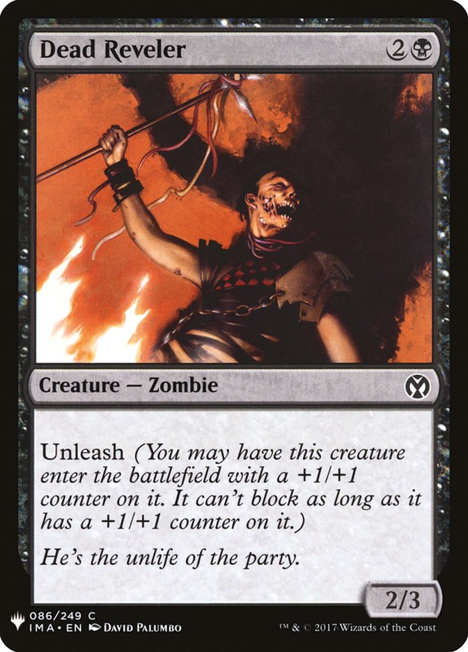 Dead Reveler [Mystery Booster] | Exor Games Truro