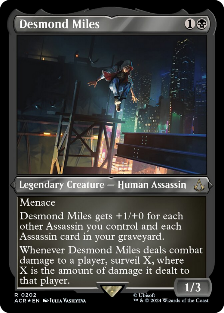Desmond Miles (Foil Etched) [Assassin's Creed] | Exor Games Truro