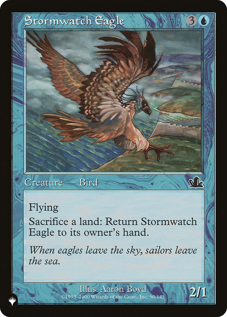 Stormwatch Eagle [The List] | Exor Games Truro