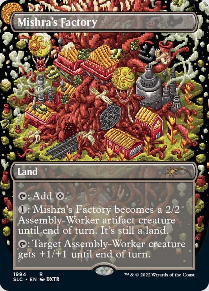 Mishra's Factory (Borderless) [Secret Lair Countdown Kit] | Exor Games Truro